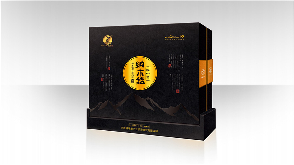 纳木错牛肉干包装设计